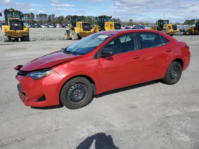 TOYOTA COROLLA L 2018 with VIN 5YFBURHE3JP838094 - Photo from auction