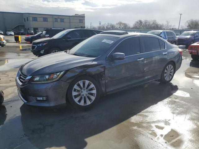 HONDA ACCORD EXL 2013 with VIN 1HGCR2F80DA207386 - Photo from auction