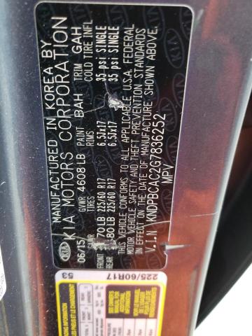 Photo 14 from auction – 2016 KIA SPORTAGE L with VIN KNDPBCAC2G7836252