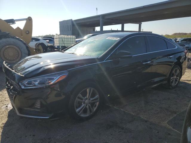HYUNDAI SONATA LIM 2018 with VIN 5NPE34AF2JH687848 - Photo from auction