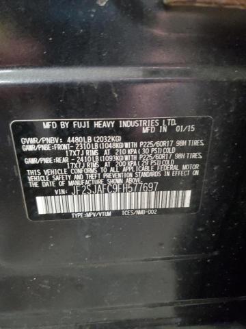 Photo 14 from auction – 2015 SUBARU FORESTER 2 with VIN JF2SJAFC9FH577697