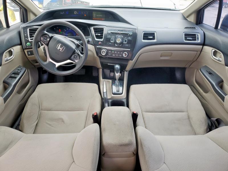 Photo 8 from auction – 2013 HONDA CIVIC LX with VIN 19XFB2F50DE228631