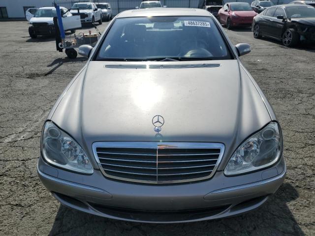 Photo 5 from auction – 2005 MERCEDES-BENZ S-CLASS with VIN WDBNG83J75A454427