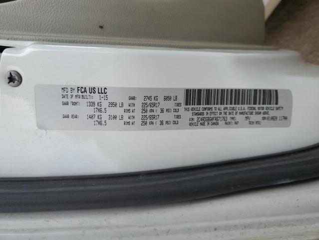 Photo 14 from auction – 2015 DODGE GRAND CARA with VIN 2C4RDGBG0FR671763