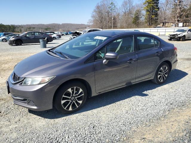HONDA CIVIC EX 2015 with VIN 19XFB2F81FE035191 - Photo from auction
