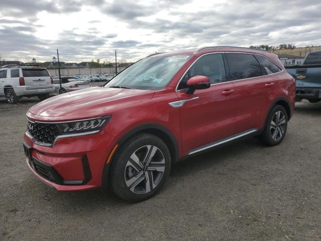 KIA SORENTO EX 2023 with VIN KNDRHDLG7P5201374 - Photo from auction