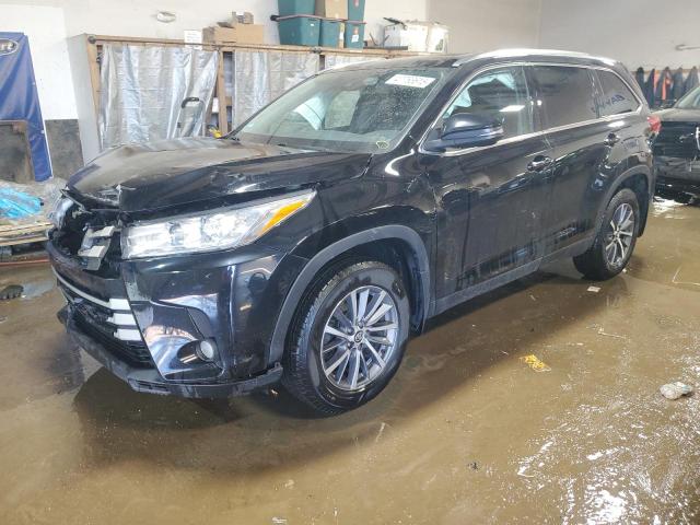 TOYOTA HIGHLANDER 2018 with VIN 5TDJZRFH5JS543497 - Photo from auction