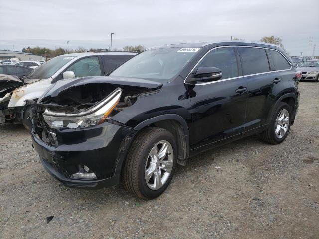 TOYOTA HIGHLANDER 2014 with VIN 5TDDKRFHXES045366 - Photo from auction