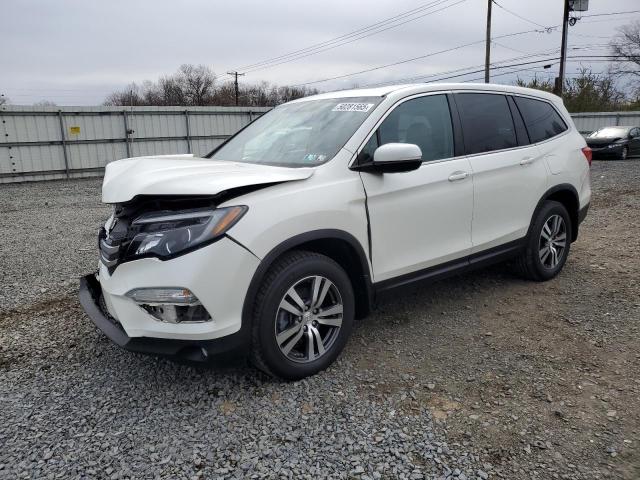 HONDA PILOT EXLN 2016 with VIN 5FNYF6H75GB071163 - Photo from auction