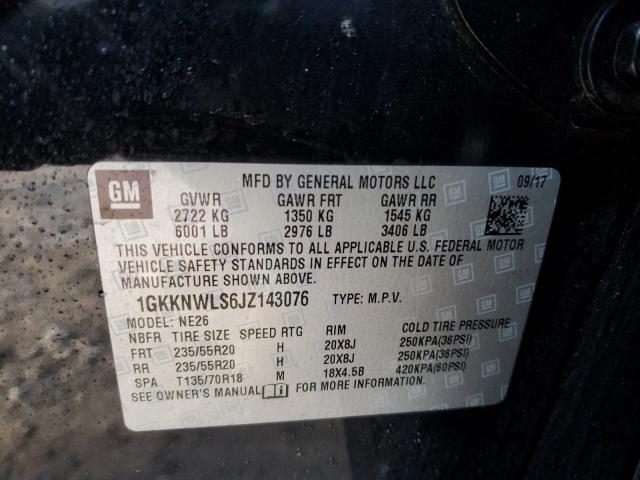 Photo 14 from auction – 2018 GMC ACADIA SLT with VIN 1GKKNWLS6JZ143076