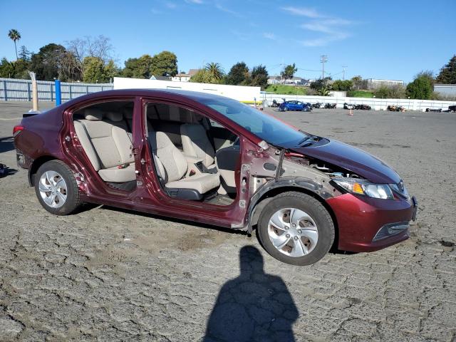 Photo 4 from auction – 2014 HONDA CIVIC LX with VIN 19XFB2F54EE249483
