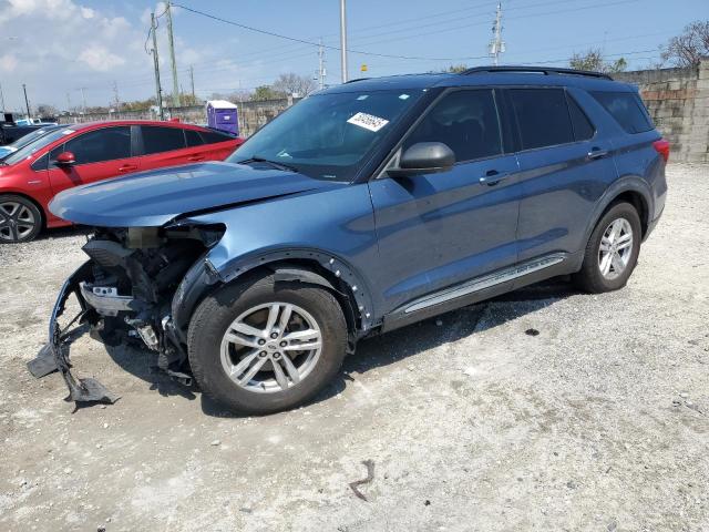 FORD EXPLORER X 2020 with VIN 1FMSK7DH2LGB63641 - Photo from auction