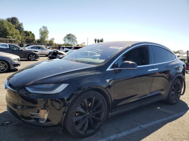 TESLA MODEL X 2017 with VIN 5YJXCBE21HF055081 - Photo from auction
