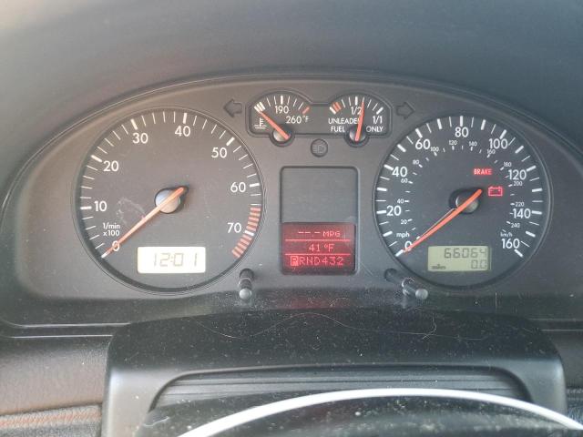 Photo 9 from auction – 2000 VOLKSWAGEN PASSAT GLS with VIN WVWTH23B4YE204975