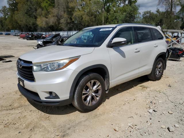 TOYOTA HIGHLANDER 2015 with VIN 5TDJKRFH4FS140378 - Photo from auction