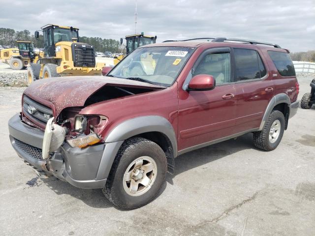 TOYOTA SEQUOIA SR 2003 with VIN 5TDBT44A03S204583 - Photo from auction