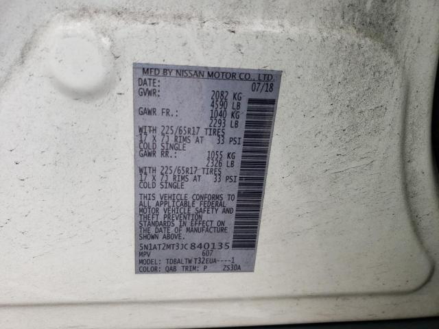 Photo 14 from auction – 2018 NISSAN ROGUE S with VIN 5N1AT2MT3JC840135
