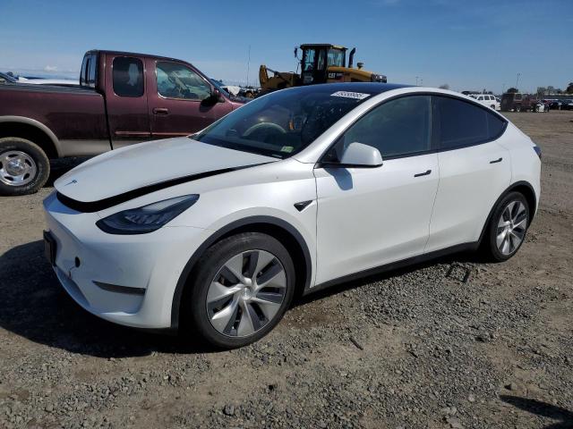Снимка 1 от търг – 2021 TESLA MODEL Y с VIN 5YJYGDEE6MF086349