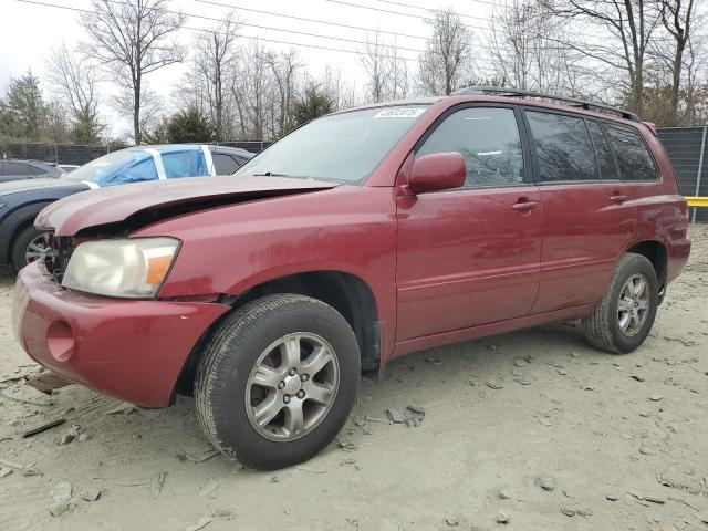 TOYOTA HIGHLANDER 2007 with VIN JTEEP21A070223505 - Photo from auction