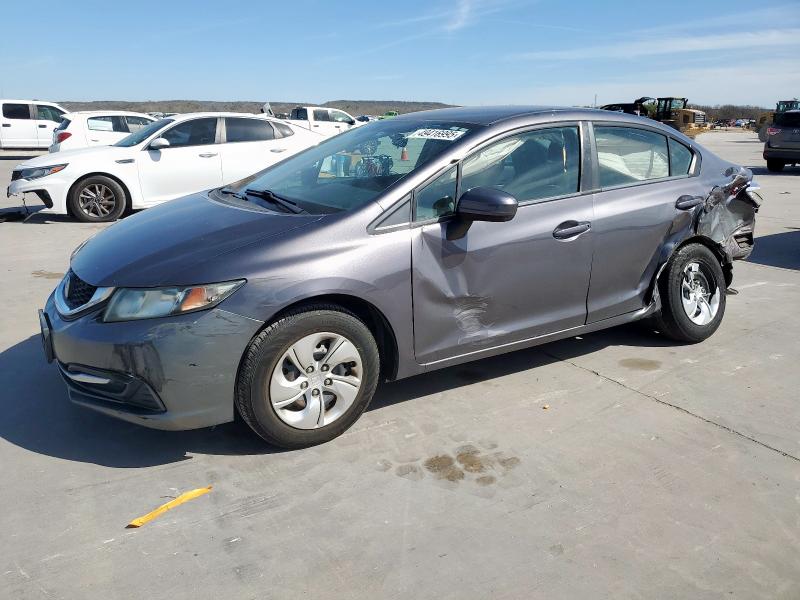 HONDA CIVIC LX 2015 with VIN 19XFB2F57FE031300 - Photo from auction