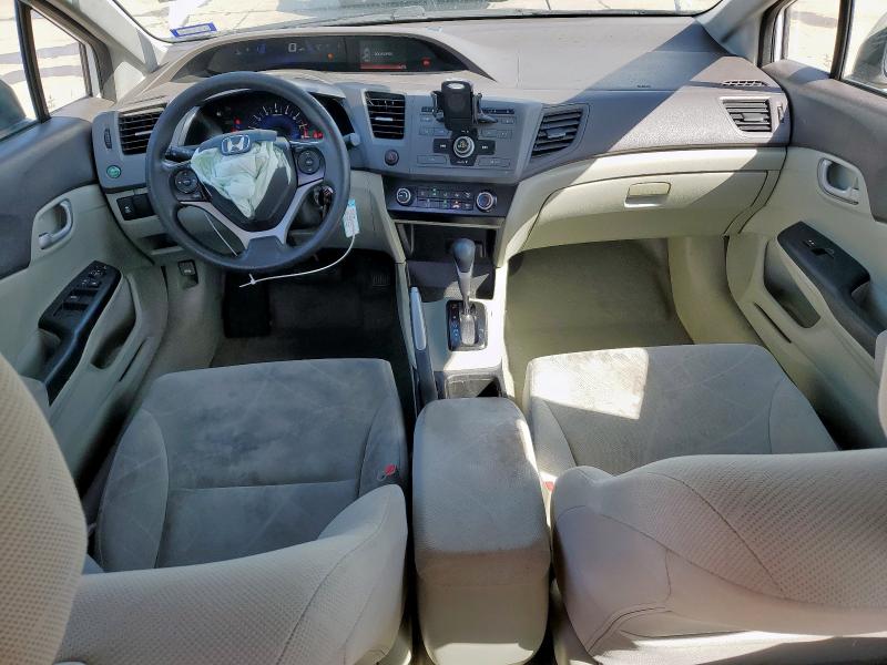 Photo 8 from auction – 2012 HONDA CIVIC HF with VIN 2HGFB2F64CH554901