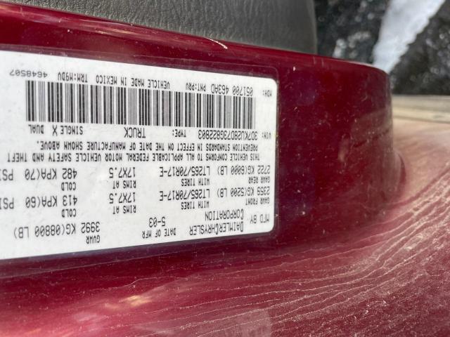 Photo 10 from auction – 2003 DODGE RAM 2500 S with VIN 3D7KU28D73G822803