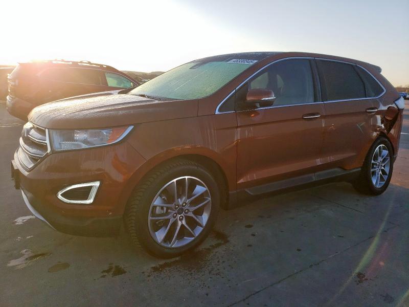 FORD EDGE TITAN 2017 with VIN 2FMPK4K82HBC68508 - Photo from auction
