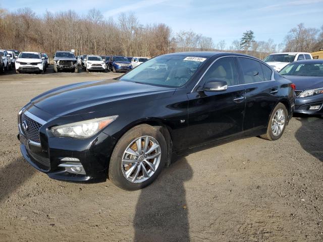 INFINITI Q50 BASE 2014 with VIN JN1BV7AR8EM695878 - Photo from auction