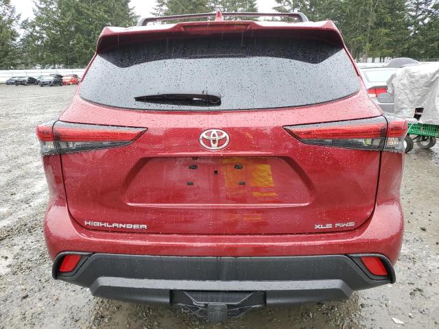 Photo 6 from auction – 2022 TOYOTA HIGHLANDER with VIN 5TDGZRBHXNS229141