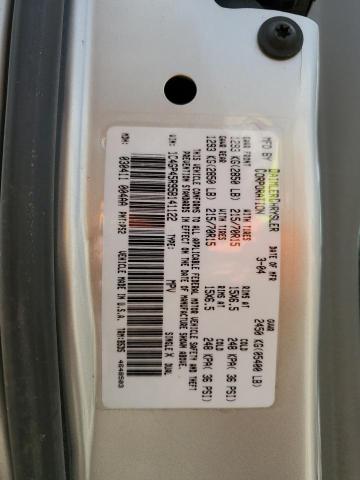 Photo 14 from auction – 2005 CHRYSLER TOWN & COU with VIN 1C4GP45R95B141122