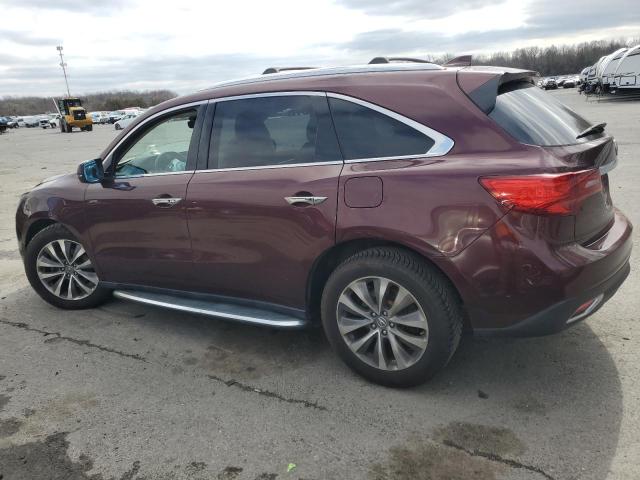 Photo 2 from auction – 2016 ACURA MDX TECHNO with VIN 5FRYD4H44GB007114