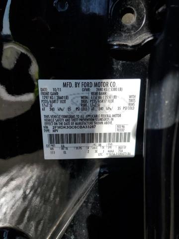 Photo 14 from auction – 2012 FORD EDGE SE with VIN 2FMDK3GC6CBA33287
