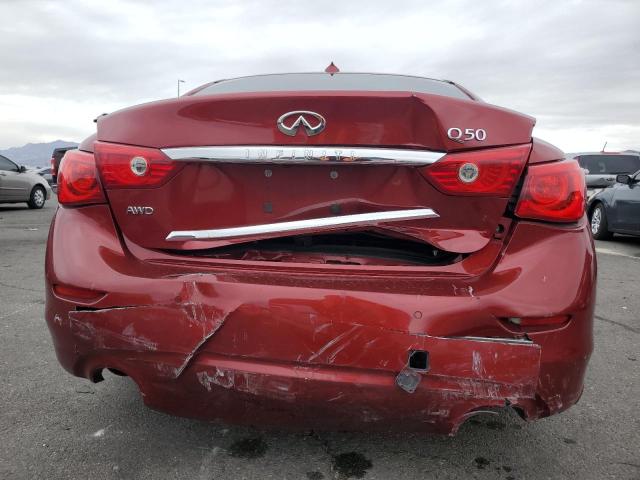 Photo 6 from auction – 2014 INFINITI Q50 BASE with VIN JN1BV7AR0EM686351