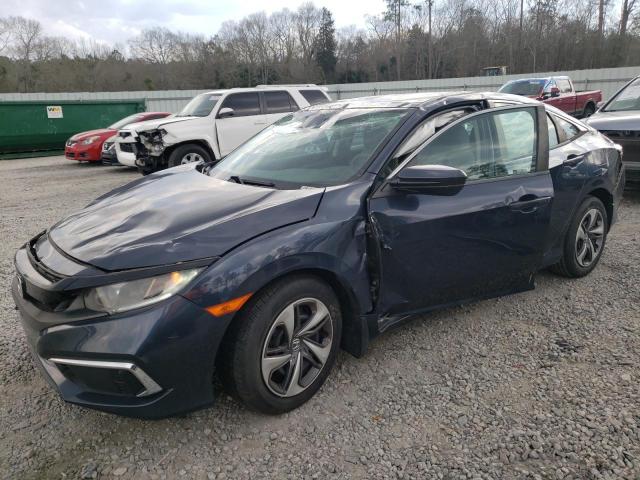 HONDA CIVIC LX 2019 with VIN 19XFC2F63KE051561 - Photo from auction