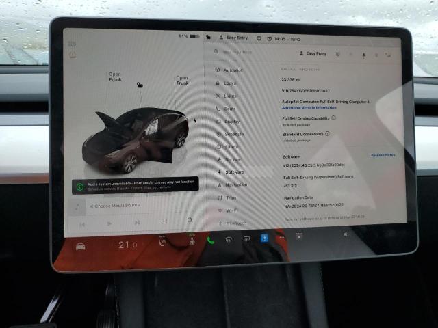 Снимка 9 от търг – 2023 TESLA MODEL Y с VIN 7SAYGDEE7PF903027