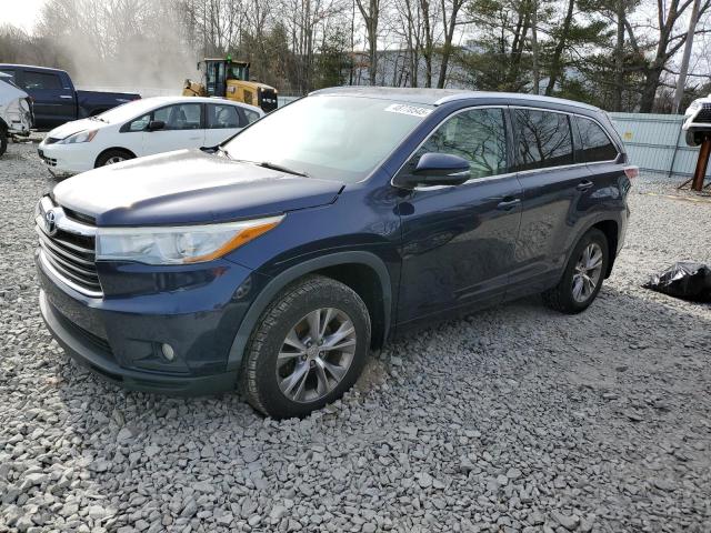 TOYOTA HIGHLANDER 2015 with VIN 5TDJKRFH0FS180313 - Photo from auction