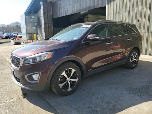 KIA SORENTO EX 2016 with VIN 5XYPHDA15GG065727 - Photo from auction