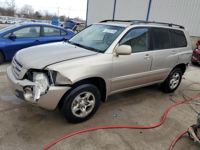 TOYOTA HIGHLANDER 2007 with VIN JTEHD21A370047829 - Photo from auction