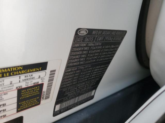 صورة رقم 14 من المزاد - 2015 LAND ROVER RANGE ROVE مع VIN SALWR2VF7FA629727