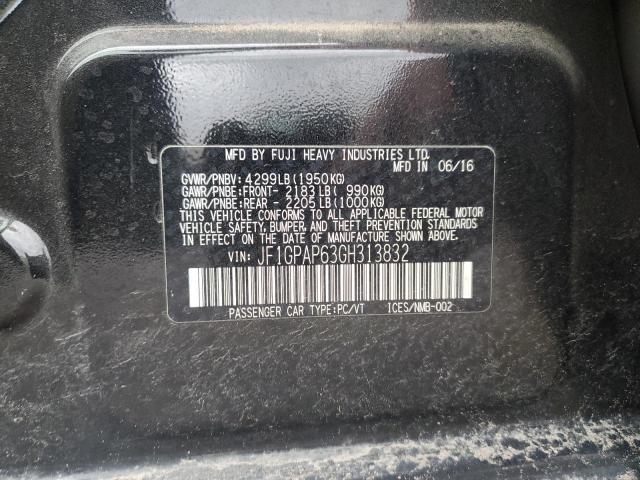 Photo 14 from auction – 2016 SUBARU IMPREZA SP with VIN JF1GPAP63GH313832