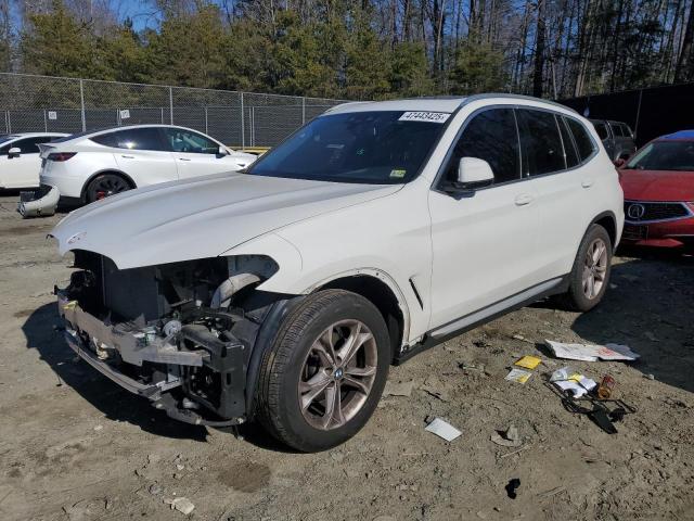 BMW X3 XDRIVE3 2021 with VIN 5UXTY5C09M9E20423 - Photo from auction