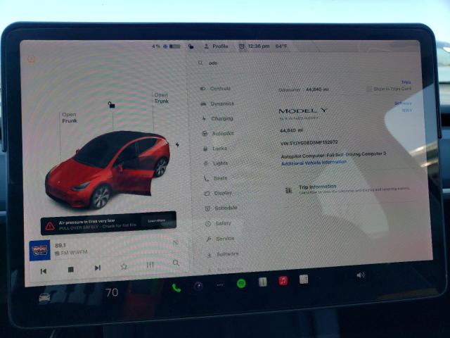 Zdjęcie 9 z aukcji – 2021 TESLA MODEL Y z VIN 5YJYGDED5MF132972