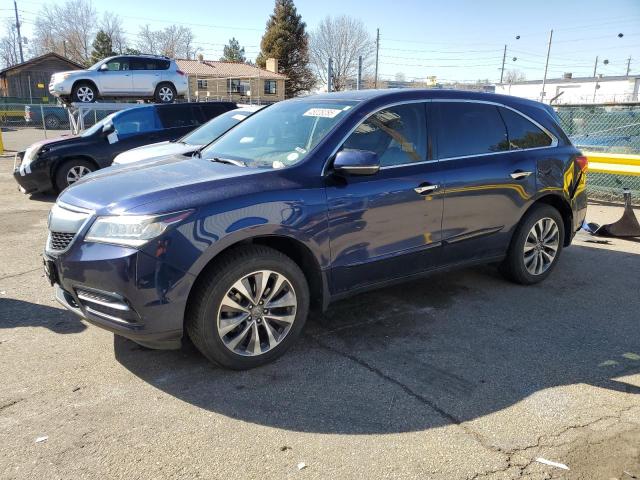 ACURA MDX TECHNO 2014 with VIN 5FRYD4H44EB004033 - Photo from auction