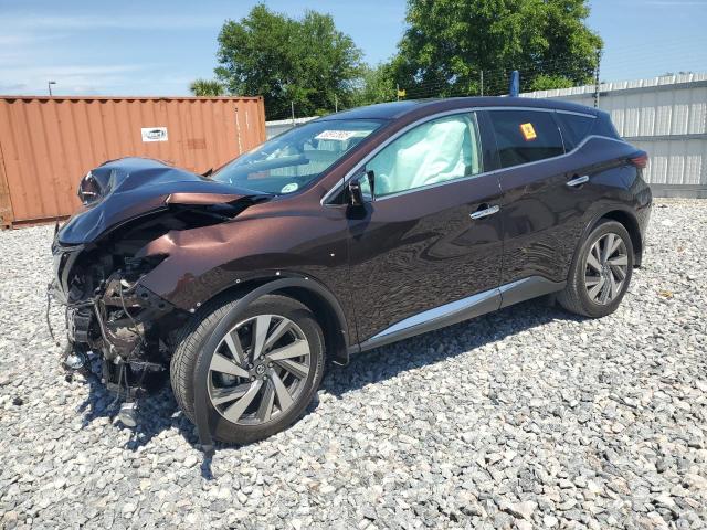NISSAN MURANO SL 2021 with VIN 5N1AZ2CJ7MC100722 - Photo from auction