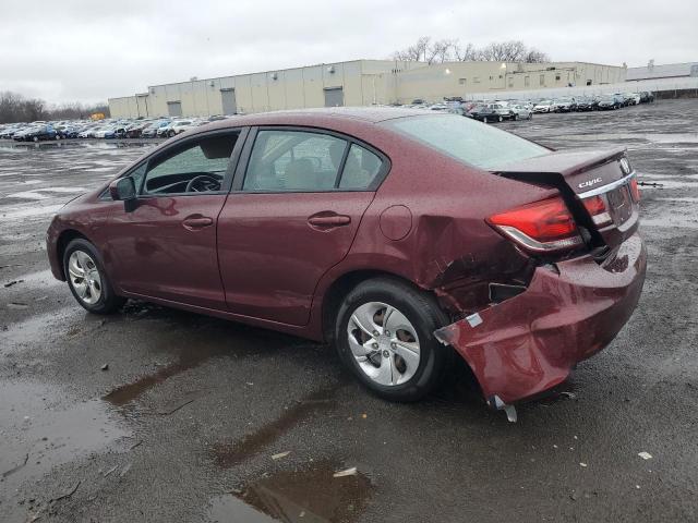 Photo 2 from auction – 2015 HONDA CIVIC LX with VIN 19XFB2F56FE294491
