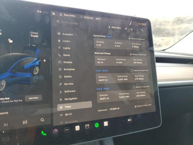 Photo 9 from auction – 2022 TESLA MODEL 3 with VIN 5YJ3E1EB9NF305021