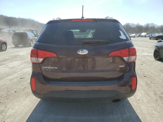 Photo 6 from auction – 2014 KIA SORENTO LX with VIN 5XYKTDA79EG501490