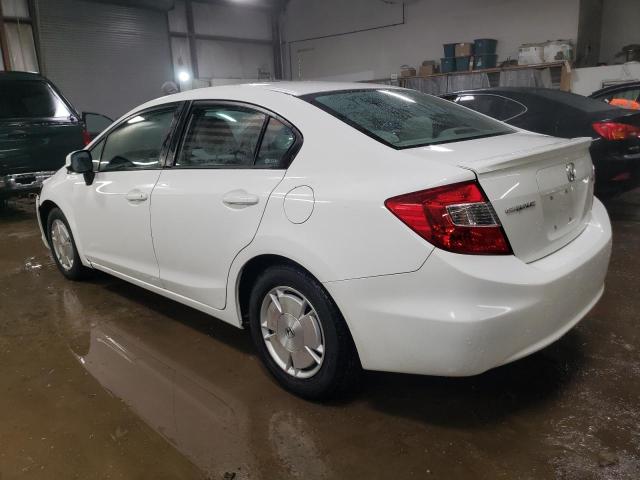 Foto 2 de la subasta – 2012 HONDA CIVIC HF con VIN 2HGFB2F66CH528400