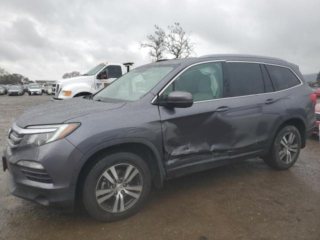 HONDA PILOT EXL 2016 with VIN 5FNYF5H83GB055384 - Photo from auction