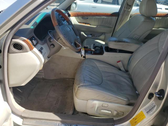 Photo 7 from auction – 2001 LEXUS LS 430 with VIN JTHBN30F110039728